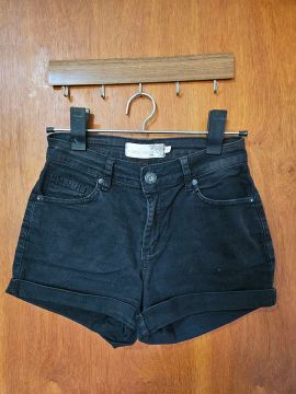 Shorts jeans preto