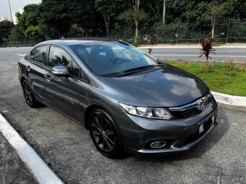 Honda Civic LXL 2013 IPVA 2025 pago total ! 