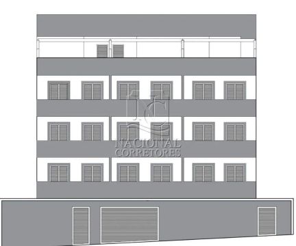 Apartamento Sem Condomínio à venda, 2 quartos, 2 vagas, Vila Scarpelli - Santo André/SP