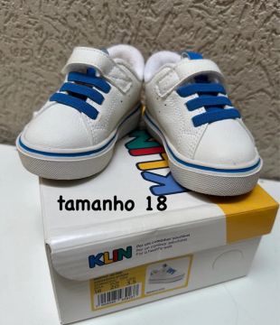 Tênis Klin Infantil Tamanho 18