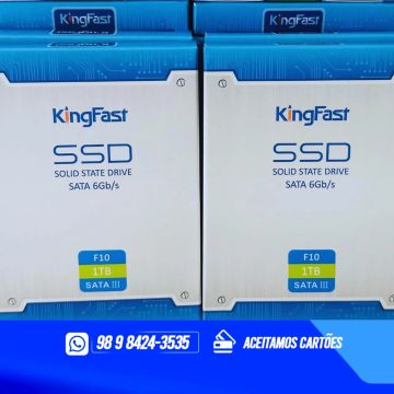SSD KingFast 1TB SATA III - Novo