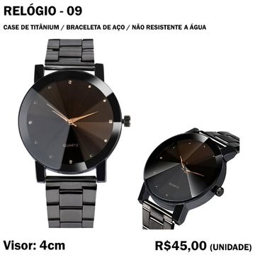 Relógio de Metal - Modelo 09