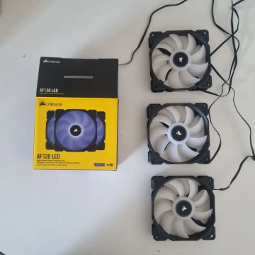 3x Cooler Corsair AF120 LED - Azul