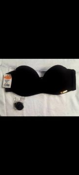 Sutiã Strapless Preto - Novo