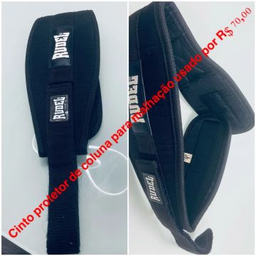 Cinto de proteção para coluna para musculação
