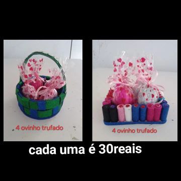 Cestas de Ovinhos Trufados para Presente