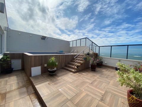 Cobertura com 5 Quartos na Praia da Costa - Código: 23981 R