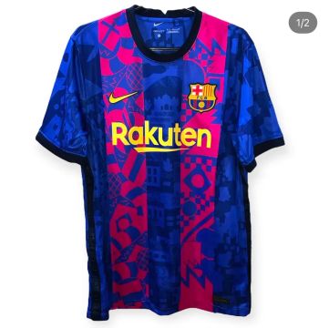 Camisa de Futebol Barcelona 2022/23 - Tamanho M