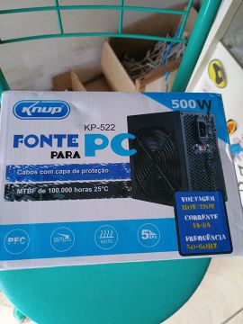 Fonte de PC Knup KP-522 500W