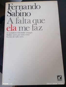 A falta que ela me faz - Fernando Sabino