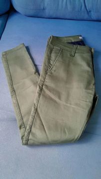 Calça Jeans Verde - Tamanho M