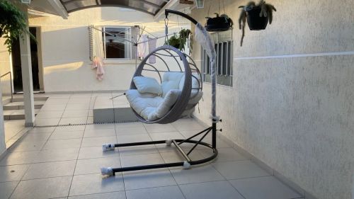Poltrona de balanço para área externa
