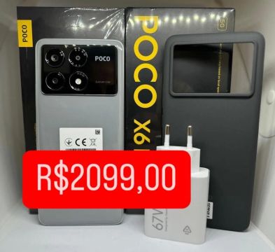 POCO X6 Pro 512/12 Gb Ram 64MP OIS Novo - R$2099,00