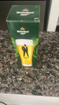 Cx 24Copos Heineken 007 - Edição Limitada