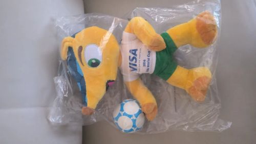 Pelúcia Fuleco Copa do Mundo 2014 Raridade 