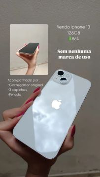 Iphone 13 128GB - Sem marcas de uso