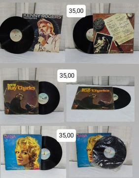 Lotes de discos de vinil
