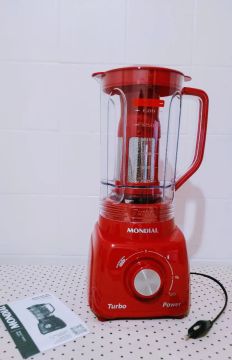 Liquidificador com filtro mondial