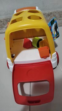 Caminhão de Brinquedo para Empilhar