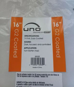 Pele Evans Uno G2 Coated 16"