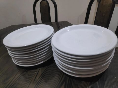 20 pratos USADOS para Buffet/Restaurante