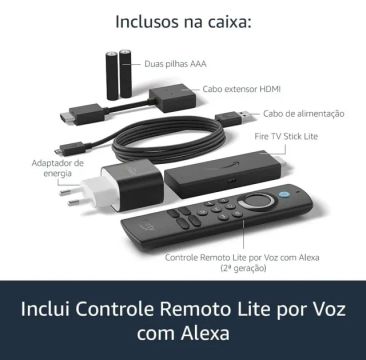 FireTV Stick Lite Novo Lacrado