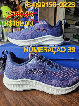 PROMOÇÃO TÊNIS ESPORTIVO OLYMPIKUS NYX ORIGINAL NÚMERAÇAO 39