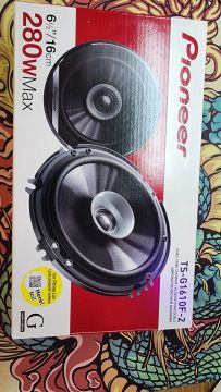 Alto-falantes Pioneer TS-G1610F-2 6 1/2 polegadas 280W Max NOVO