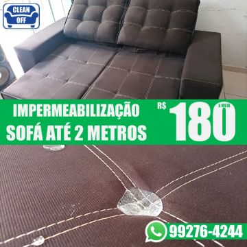 Impermeabilização de sofá e Lavagem a seco