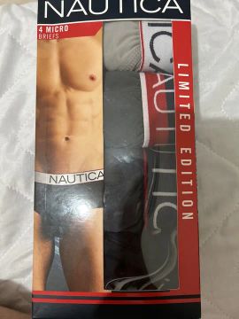 Cuecas Nautica 4 peças - Edição Limitada
