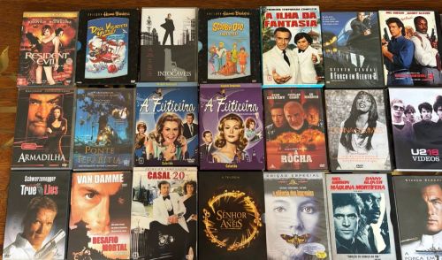 Coleção de DVDs - Diversos Títulos!
