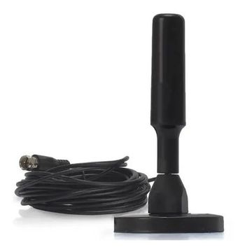 Antena Interna Externa Cabo 5 Metros Hdtv Conversor Digital<br><br>