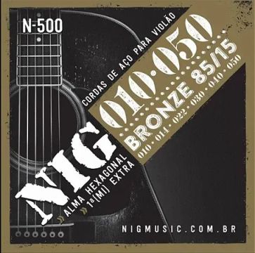 Encordoamento Nig violão 010 