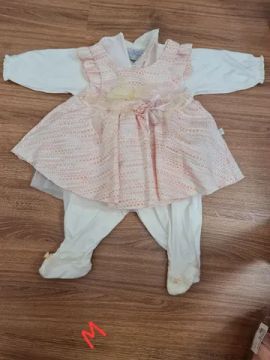 Macacão com vestido Beth Bebê 