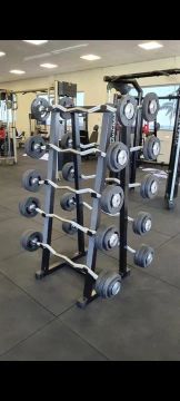 Halteres, anilhas, dumbells e outros..