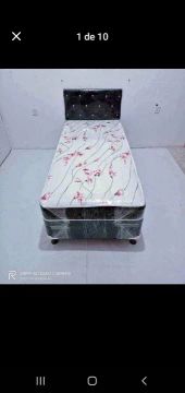 Cama Box solteiro entrego