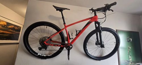 Bike Carbono MTB "M" Audax Auge 555 2022/2023 c/ Rockshox Recon + Muitos Upgrades.