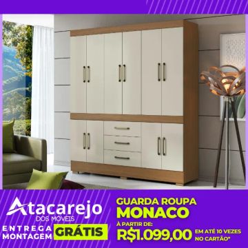 Guarda Roupa Casal Entrega e Monta Grátis