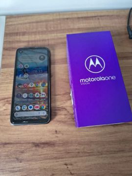 Smartphone Motorola One Vision 128gb Dual Bronze Na Caixa