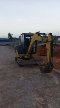 Mini escavadeira e Mine carregadeira para construção