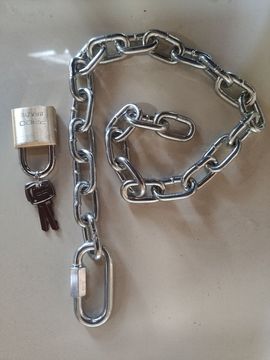 Corrente cadeado segurança Reboque 