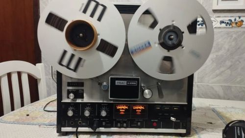 Gravador de rolo teac a-3300