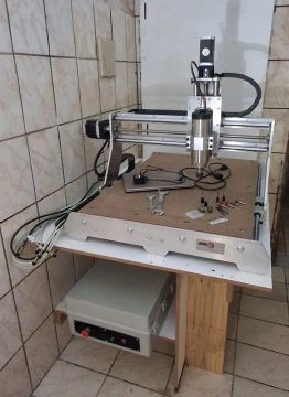 Router CNC da JDR Seminova - 80x60cm e Spindler de 3cv
