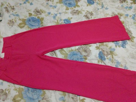 Calça Flare Rosa