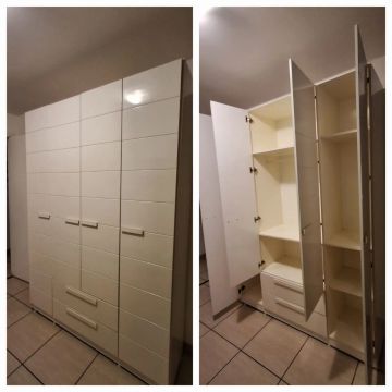 Guarda-Roupas Branco 4 Portas