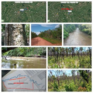 área rural de 150 hectares na região da cidade de Chapada dos Guimarães MT