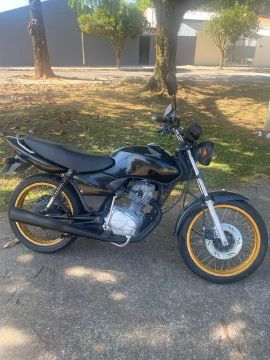 Honda CG 125 FAN - Preta - 2008