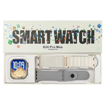 Relógio inteligente Smartwatch S20 Pro Max - serie 8 - Novo Lacrado - Várias Cores