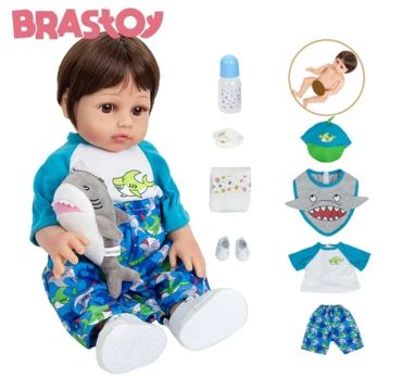 Bebê reborn Enzo boneco reborn realista 100%