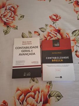 Livros de Contabilidade - Geral e Avançada e Básica
